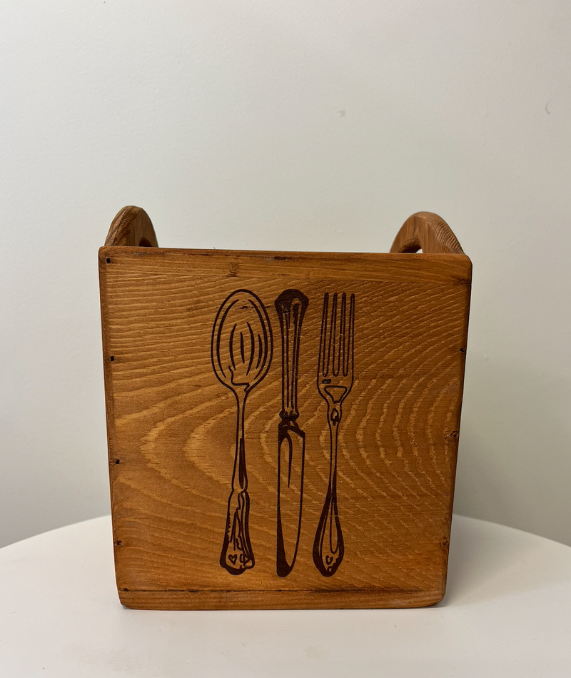 Cutlery Box - Natural