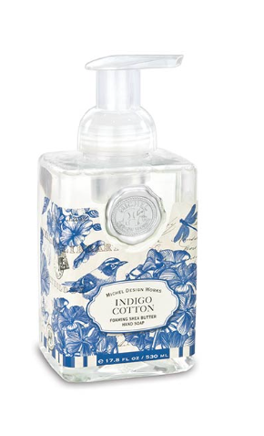 Indigo Cotton Foam Soap