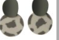 Lori Earrings Grey