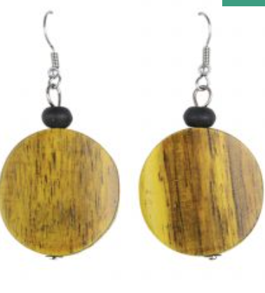 Arles Earrings Yellow