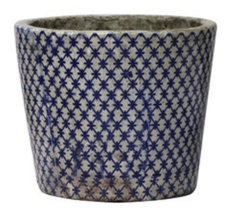 Blue & White Planter - 2