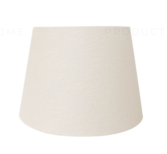 Ivory Open Weave Tall Drum Lampshade