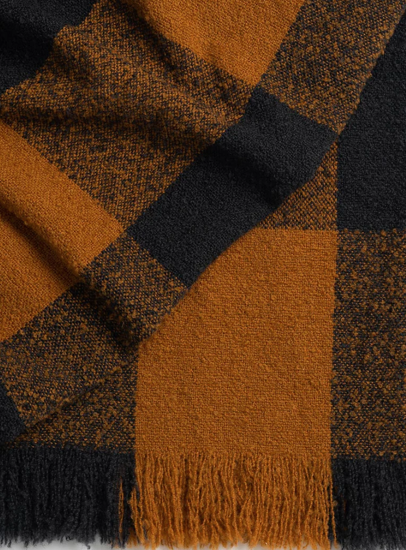 Havelock Throw -Ochre