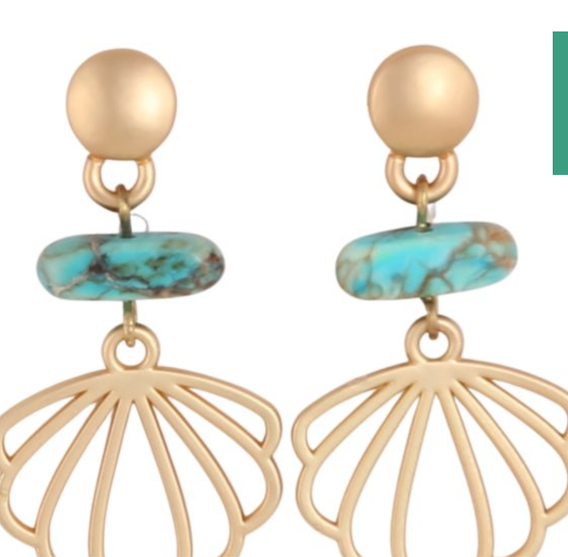 Orient Earings Turquoise