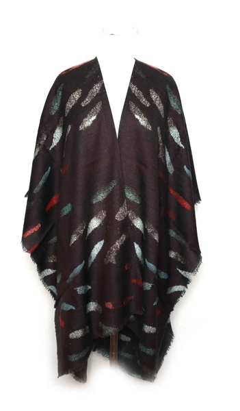 Black Abstract Cape