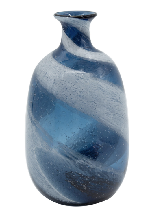 Blue Glazed Vase