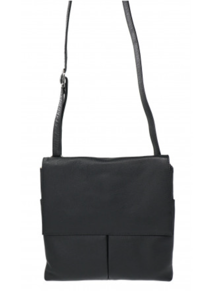 Verona Leather Handbag - Black