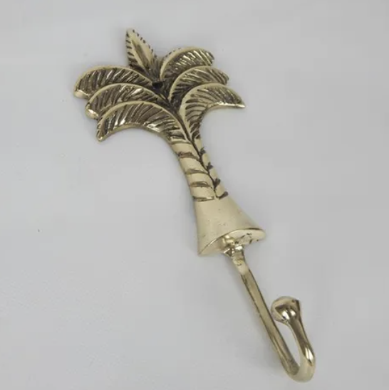 Brass Hook Palm Tree