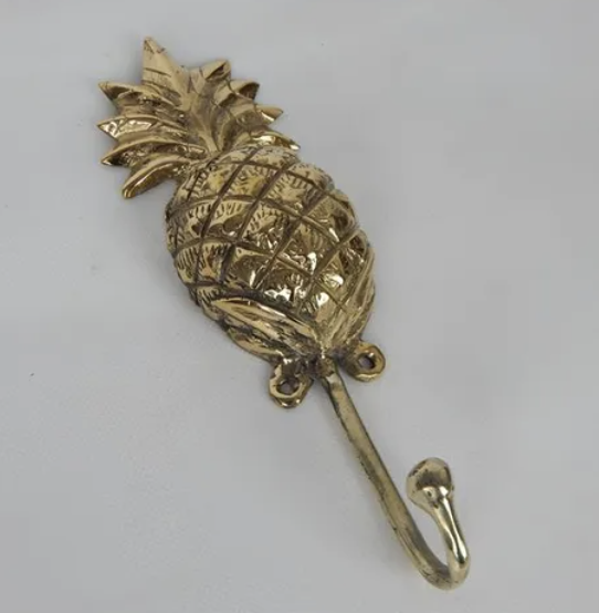 Brass Hook Pineapple