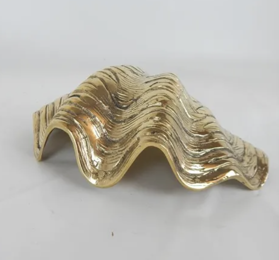Brass Clam Large