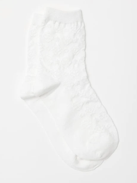 Sock White Texture