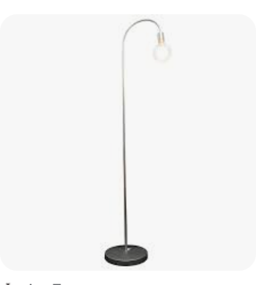 Industrial Curve Floor Lamp