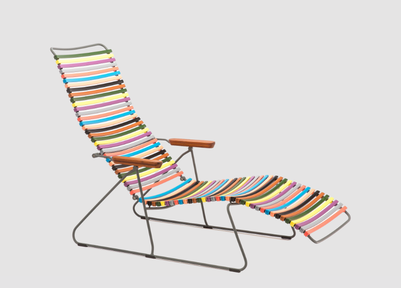 Reclining Sunlounger - Multi 1