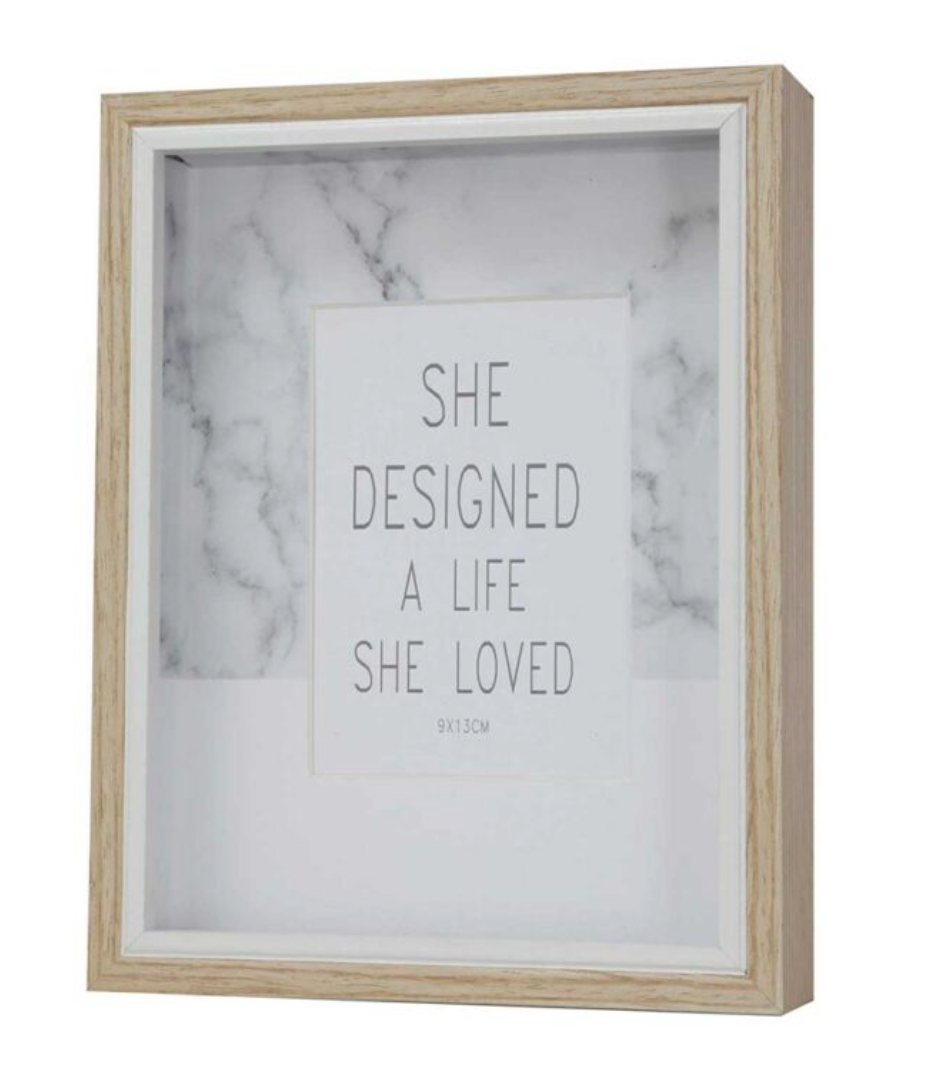 Natural White Frame 6 x 8