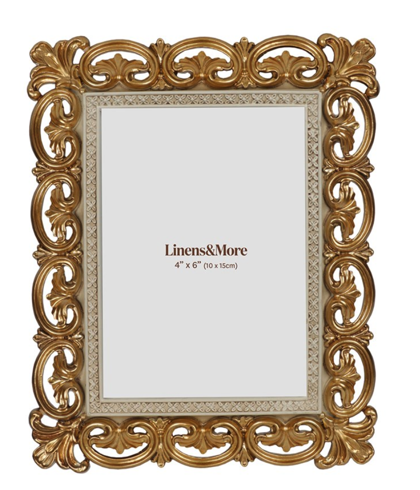 Antique Gold Classical Frame 4 x 6