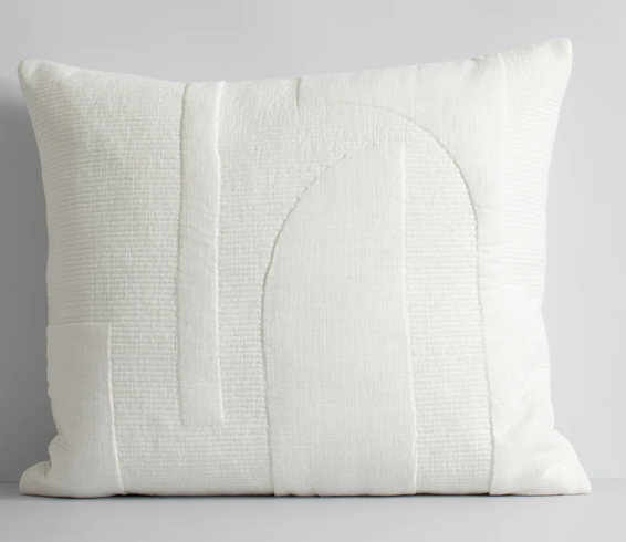 Andes Cushion - Ecru - 45x50cm