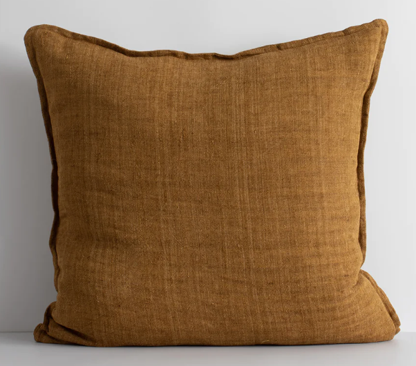 Cassia Cushion - Tobacco - 55x55cm