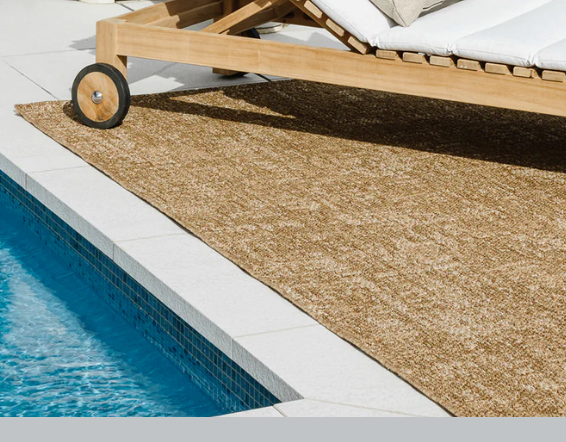 Rattan Floor Rug - Barley - 200x290cm