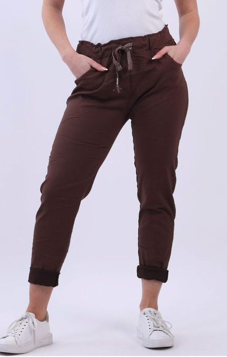 Riley Trousers - Chocolate (14-18)