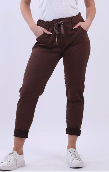 Riley Trousers - Chocolate (10-14)