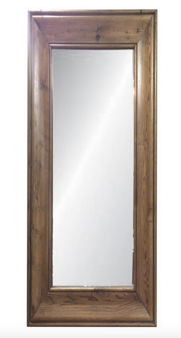 Solid Oak Mirror