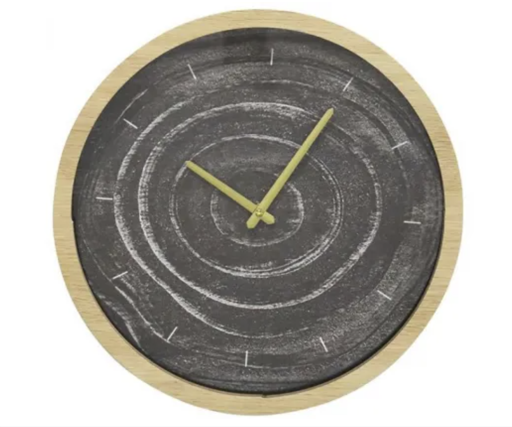 Sturla Wall Clock - Black