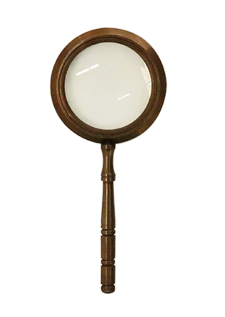 Brass Magnifying Glass