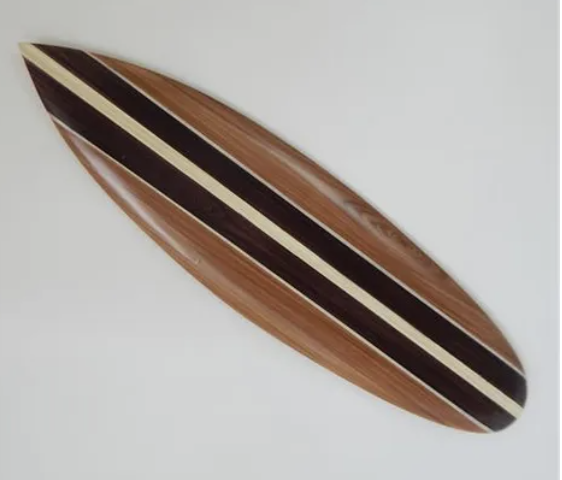 Wooden Surfboard Natural