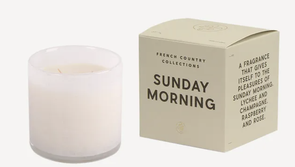 Glass Candle - Sunday Morning