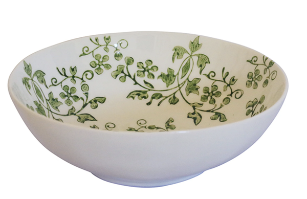 Florentine Verde Handpainted Bowl