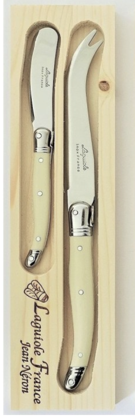 Laguiole Cheese Knife Set - Horn