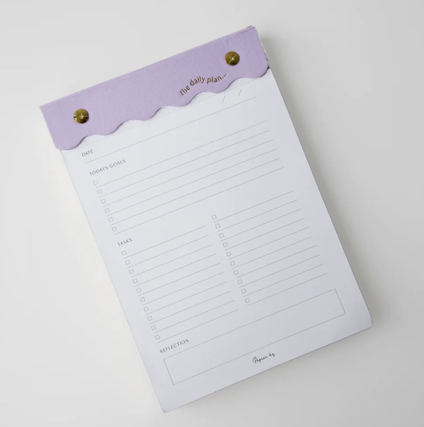 Curved Notes Pad (purple)