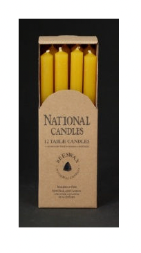 Taper Candle - Beeswax - 240mm