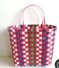 Plastic Recycled bag Red/B/G