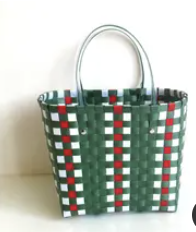 Plastic Recycled bag Green