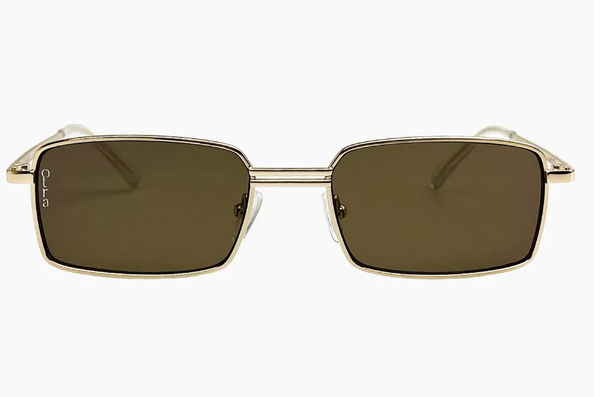 ILA Gold Brown Sunglasses