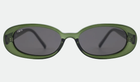 Gina Matcha Smoke Sunglasses