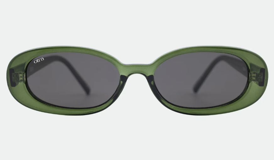 Gina Matcha Smoke Sunglasses