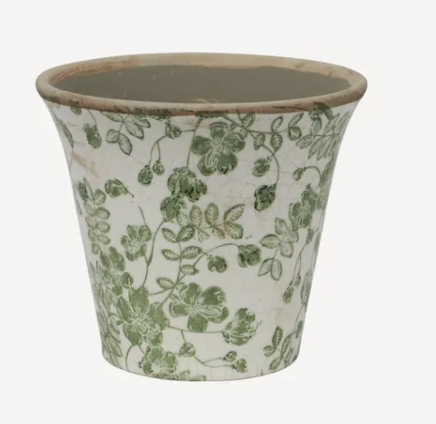 Botanical Fluted Pot L | M.C.F Interiors