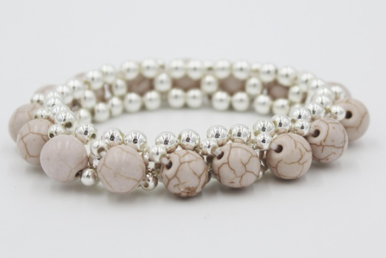 Blush Marble Bracelet