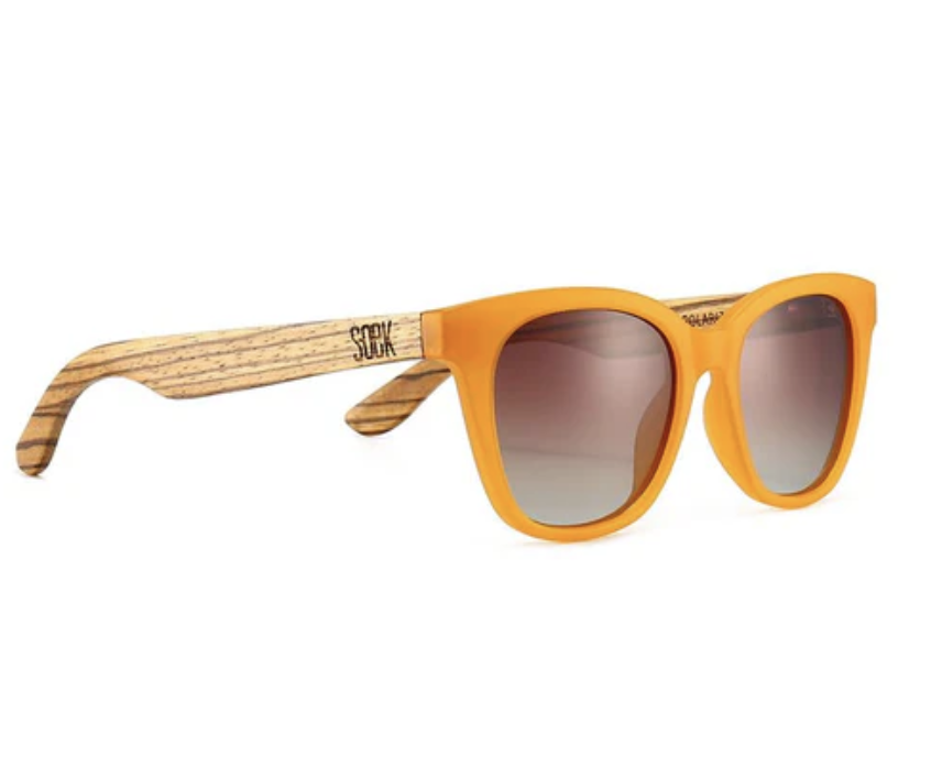 Soek Lila Grace Burnt Orange Sunglasses