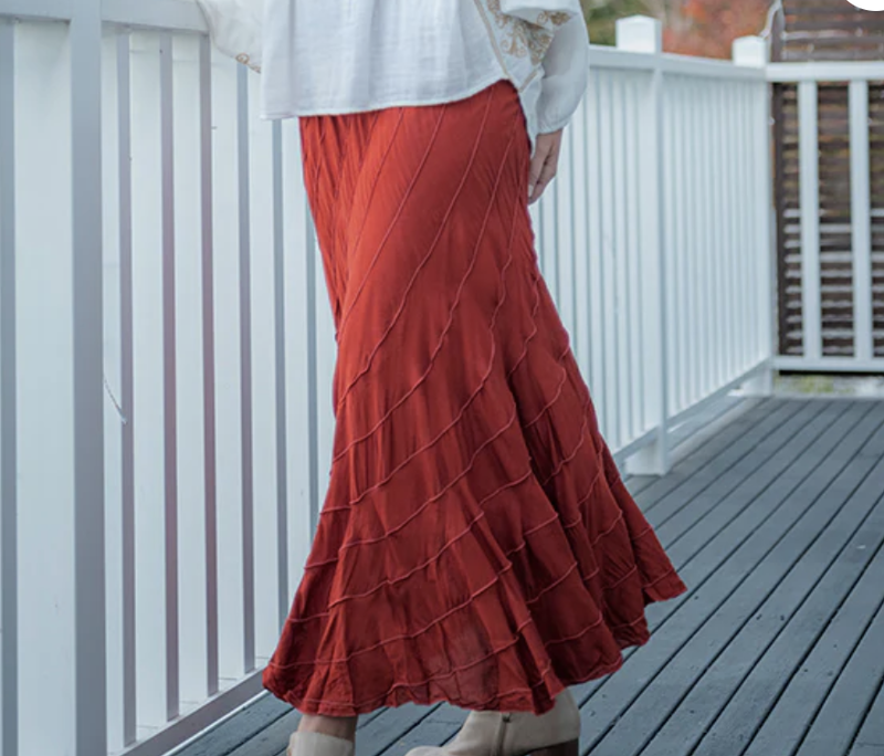Nova Skirt Rust XL