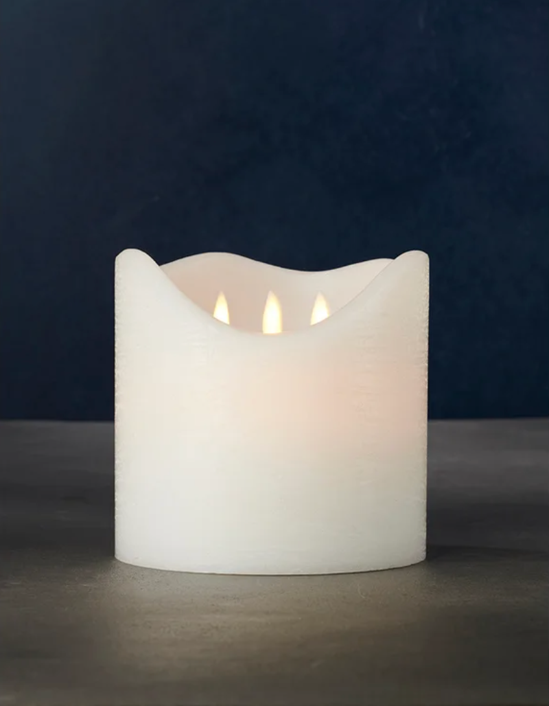 Sirius Sara Exclusive 3 Wick XL White candle