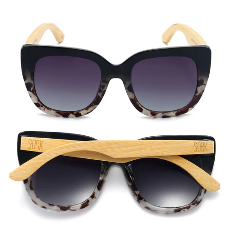 Riviera Black/Ivory Tortoise Sunglasses