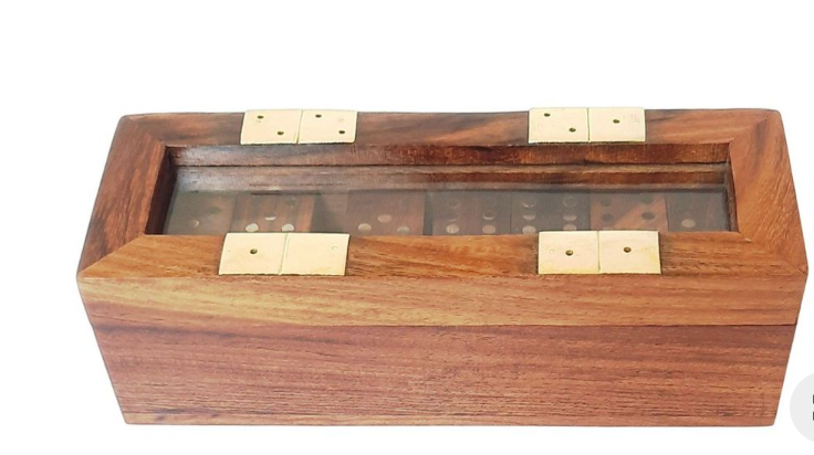 Wooden Domino Set