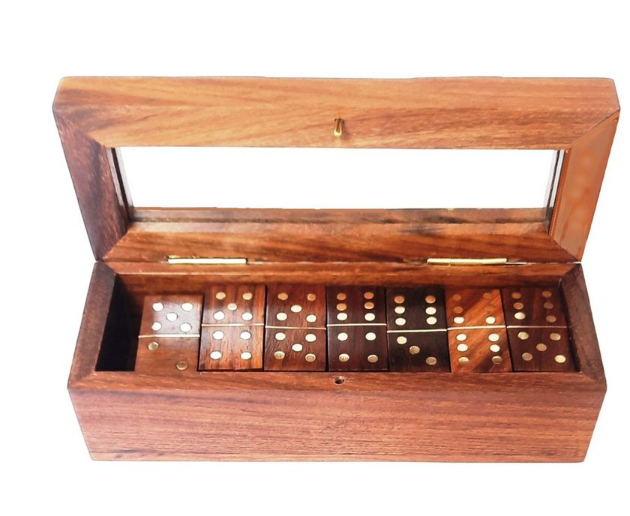 Wooden Domino Set