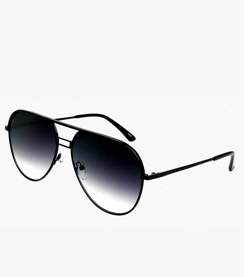 OTRA Transit Black Smoke Sunglasses