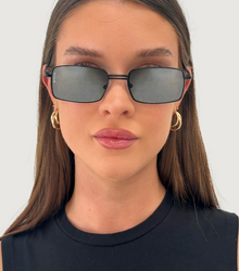 Ila Black/Mirror Sunglasses