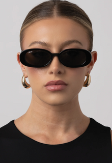 Gina Black Smoke Sunglasses