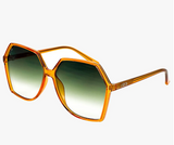 Virgo Gold Green Sunglasses